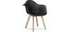 Chaise de salle à manger avec accoudoirs - Style scandinave - Dominic image 9