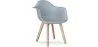 Chaise de salle à manger avec accoudoirs - Style scandinave - Dominic image 9