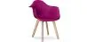 Chaise de salle à manger avec accoudoirs - Style scandinave - Dominic image 9