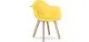 Chaise de salle à manger avec accoudoirs - Style scandinave - Dominic image 9