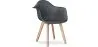 Chaise de salle à manger avec accoudoirs - Style scandinave - Dominic image 9