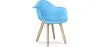 Chaise de salle à manger avec accoudoirs - Style scandinave - Dominic image 9