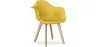 Chaise de salle à manger avec accoudoirs - Style scandinave - Dominic image 9