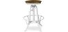 Tabouret Rond - Design Vintage - Industriel - Uri image 9