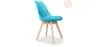 Lot de 2 Chaises Denisse avec coussin Design scandinave - Mat image 9