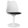 Chaise de salle à manger - Chaise pivotante blanche - Tulip image 9