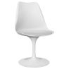 Chaise de salle à manger - Chaise pivotante blanche - Tulip image 9
