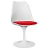 Chaise de salle à manger - Chaise pivotante blanche - Tulip image 9