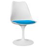 Chaise de salle à manger - Chaise pivotante blanche - Tulip image 9