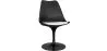 Chaise de salle à manger - Chaise pivotante noire - Tulip image 9