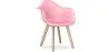 Chaise de salle à manger avec accoudoirs - Style scandinave - Dominic image 9