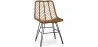 Chaise de salle à manger en rotin - Style Boho - Mia image 9