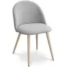 Chaise de salle à manger - Tapissée en tissu - Style scandinave - Evelyne image 9