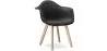 Chaise de salle à manger avec accoudoirs - Tapissée de velours - Dawick image 9
