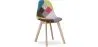 Chaise de Salle à Manger - Revêtement Patchwork - Simona image 9