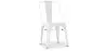 Chaise en acier de salle à manger - Design industriel - Nouvelle édition - Stylix image 9