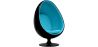 Fauteuil design oeuf - Revêtu de similicuir - Eny image 9