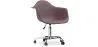 Chaise de bureau avec accoudoirs - Chaise de bureau à roulettes - Weston image 9