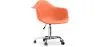 Chaise de bureau avec accoudoirs - Chaise de bureau à roulettes - Weston image 9