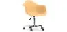 Chaise de bureau avec accoudoirs - Chaise de bureau à roulettes - Weston image 9
