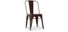 Chaise en acier de salle à manger - Design industriel - Nouvelle édition - Stylix image 9