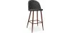 Tabouret rembourré en tissu - Design scandinave - 76cm - Evelyne image 9