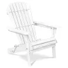 Chaise d'extérieur en bois avec accoudoirs - Chaise de jardin Adirondack - Adirondack image 9