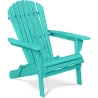 Chaise d'extérieur en bois avec accoudoirs - Chaise de jardin Adirondack - Adirondack image 9