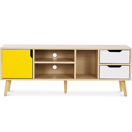 Meuble TV en Bois - Design Scandinave - Aren image 8