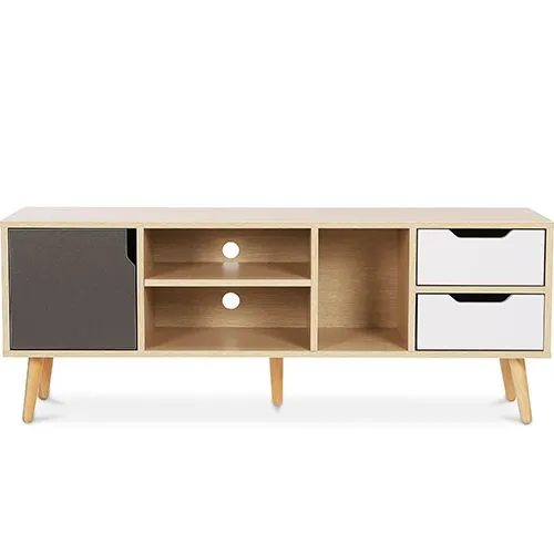Meuble TV en Bois - Design Scandinave - Aren image 8