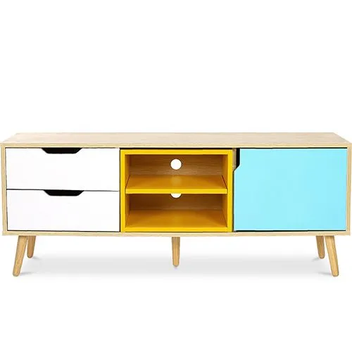 Meuble TV en Bois - Design Scandinave -  Axe image 8