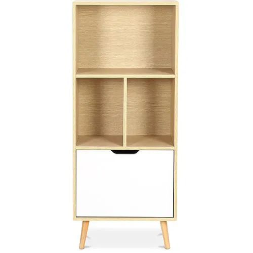 Buffet en Bois - Design Scandinave - 4 compartiments - Roin image 8