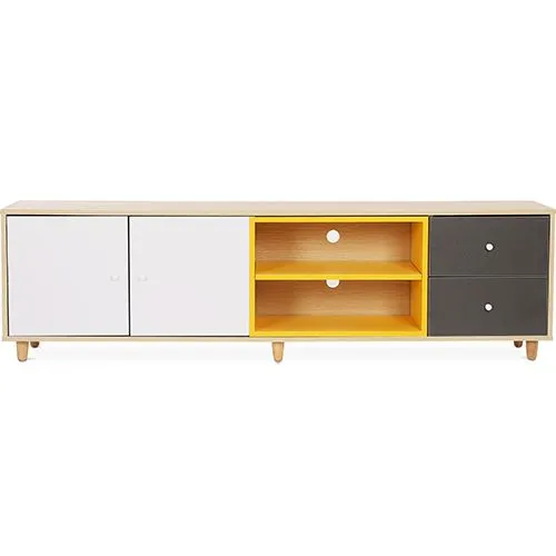 Meuble TV en Bois - Design Scandinave - Bena image 8