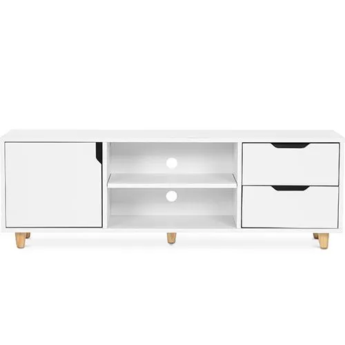 Meuble TV en Bois - Design Scandinave - Waan image 8
