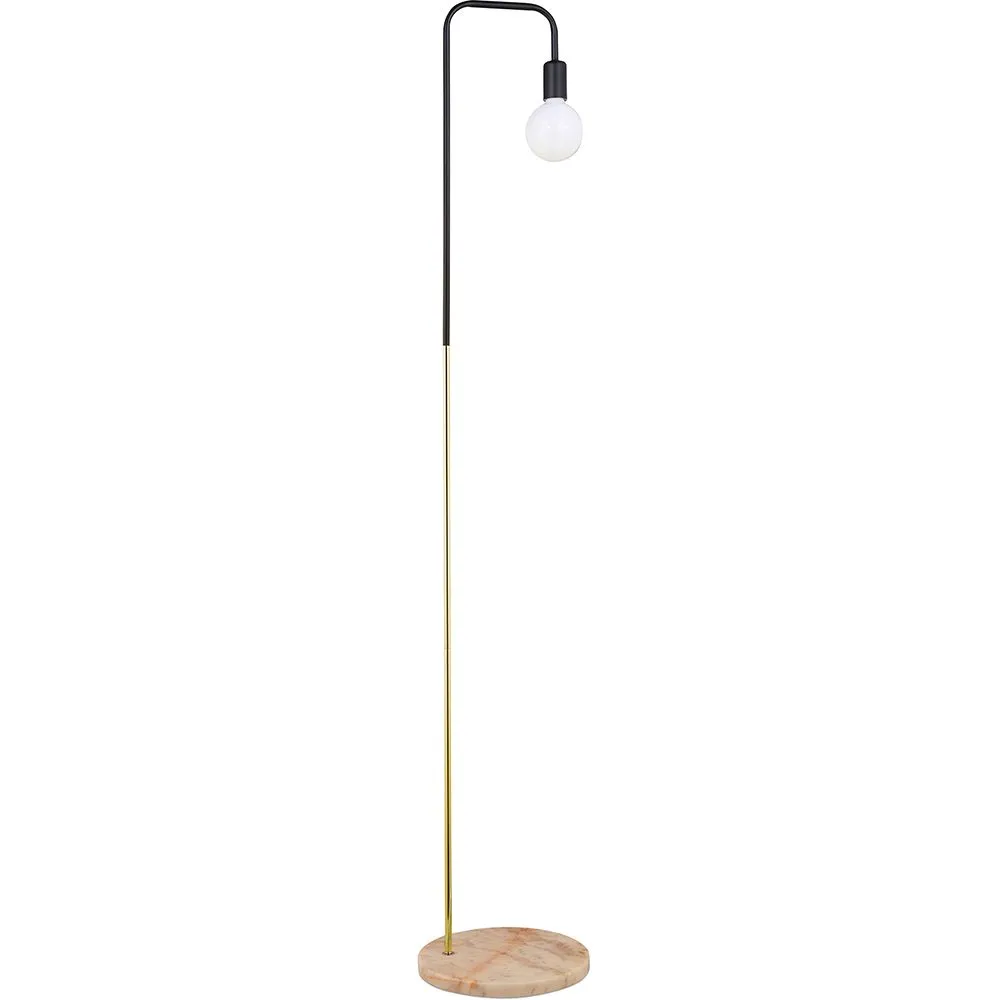Lampadaire avec Base en Marbre - Lampe de Salon - Carlo image 8