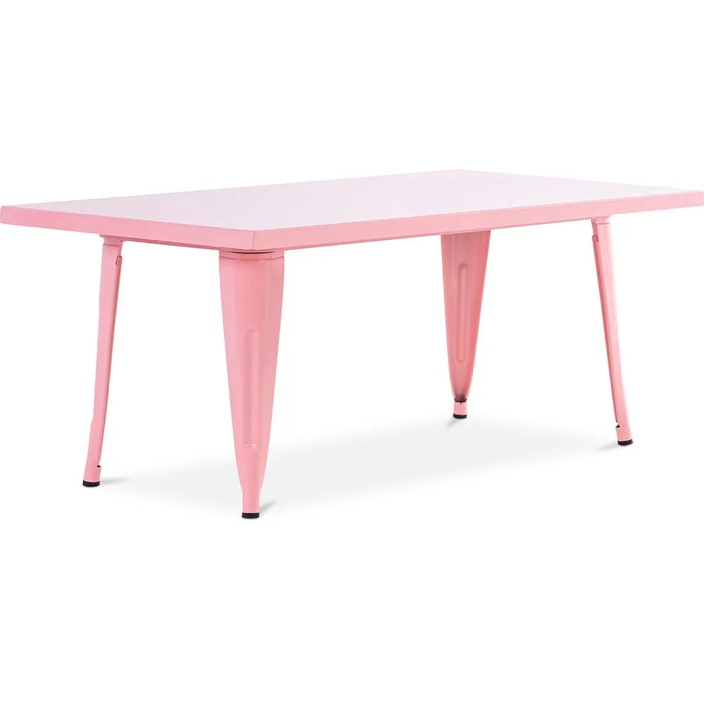 Table rectangulaire pour enfants - Design industriel - 120cm - Stylix image 8