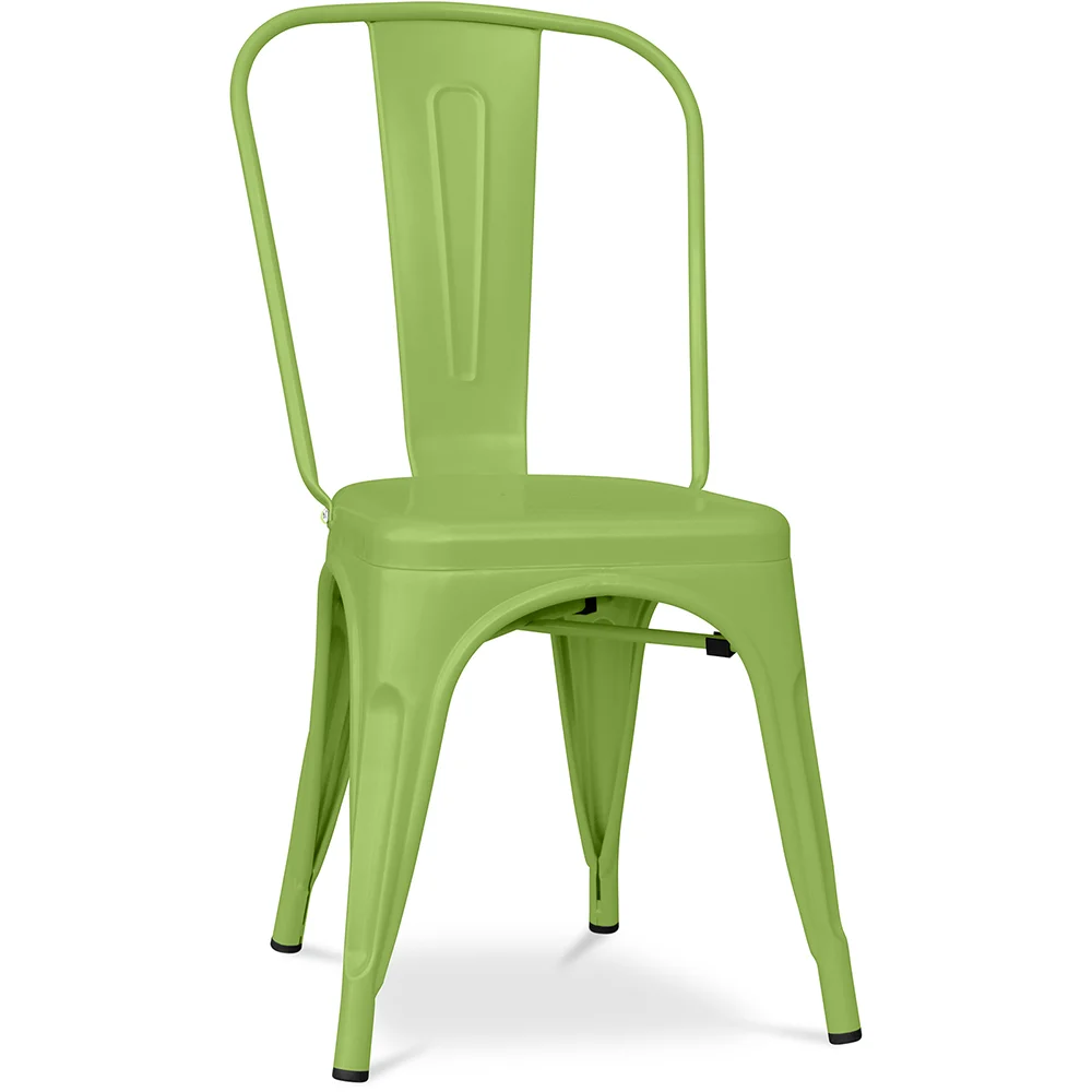 Chaise en acier de salle à manger - Design industriel - Stylix image 8