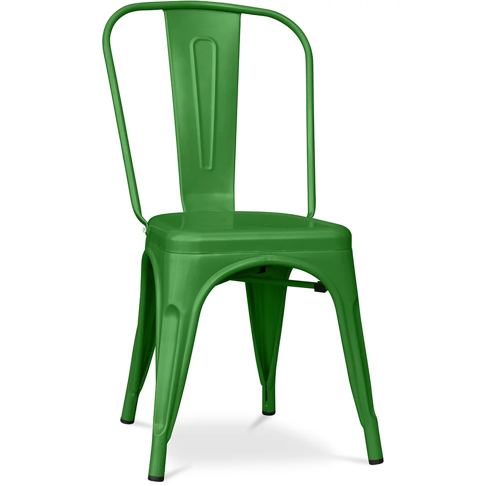 Chaise en acier de salle à manger - Design industriel - Stylix image 8