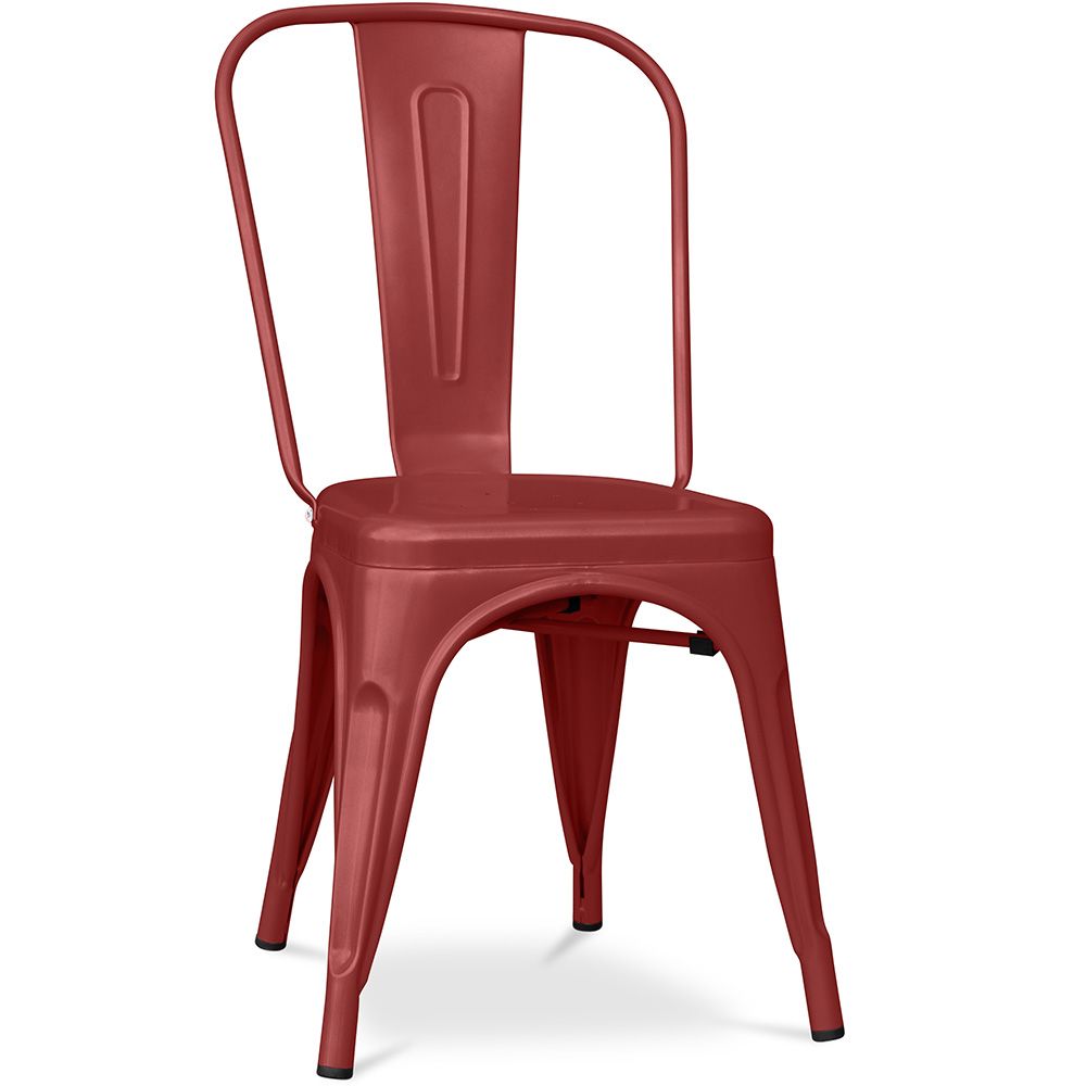 Chaise en acier de salle à manger - Design industriel - Stylix image 8