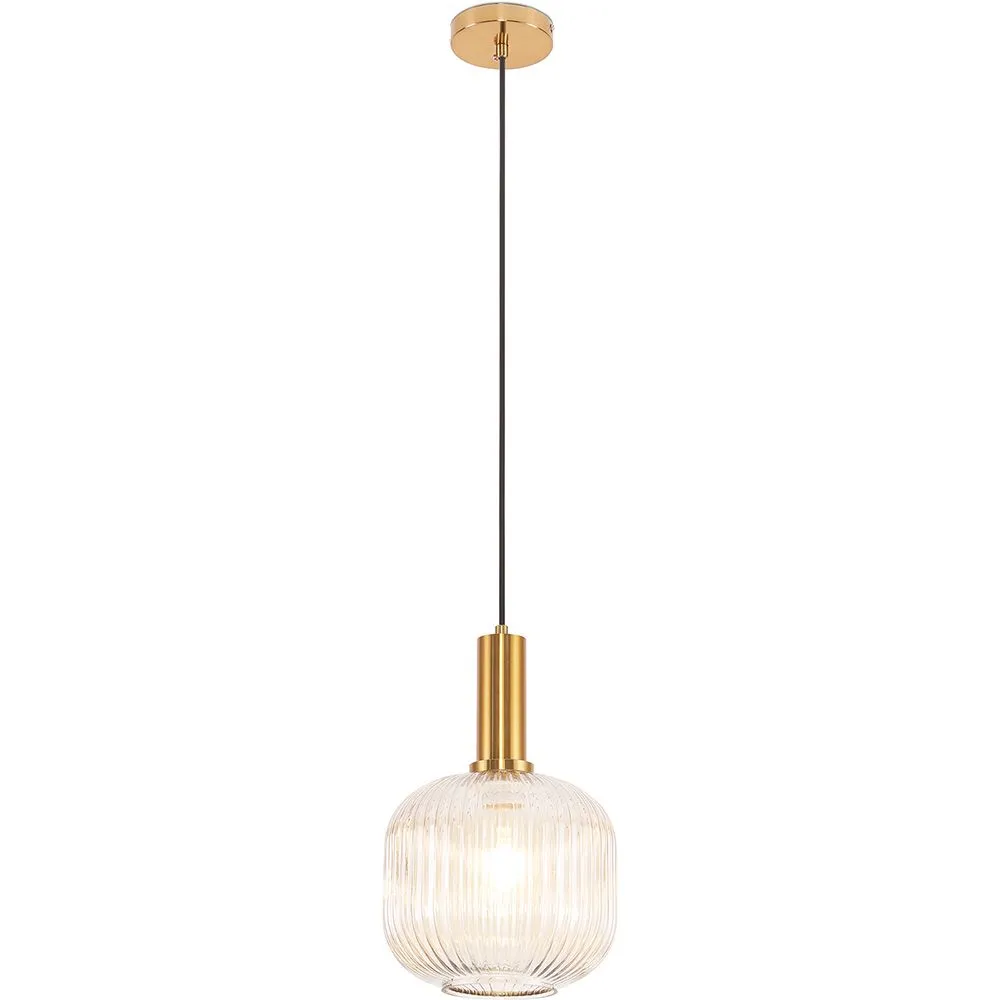 Lampe de plafond vintage - Suspension en cristal - Amelia image 8