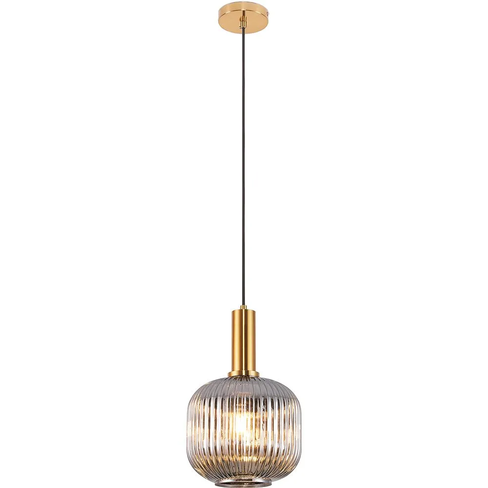 Lampe de plafond vintage - Suspension en cristal - Amelia image 8