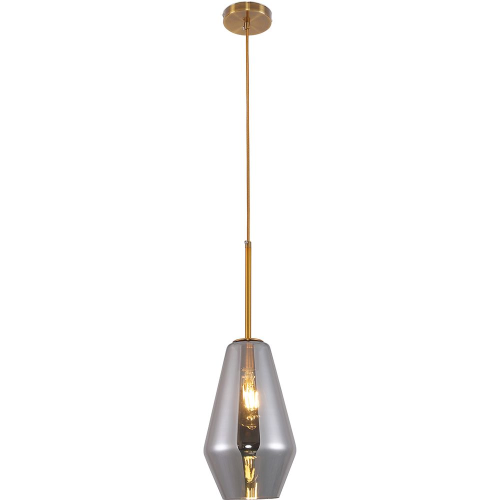 Lampe de plafond en cristal - Lampe suspendue design vintage - Alua image 8