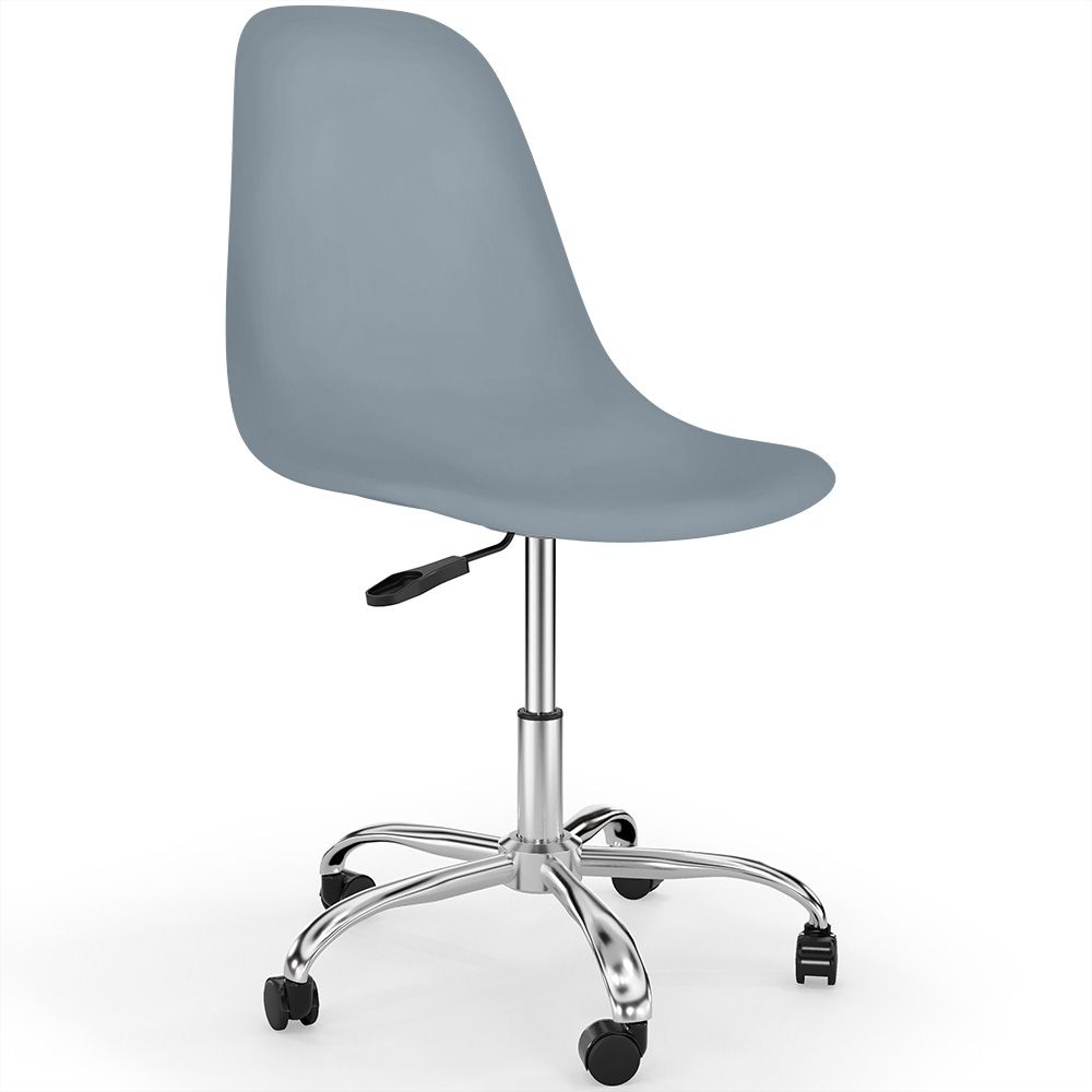 Chaise de bureau à roulettes - Chaise de bureau pivotante - Denisse image 8