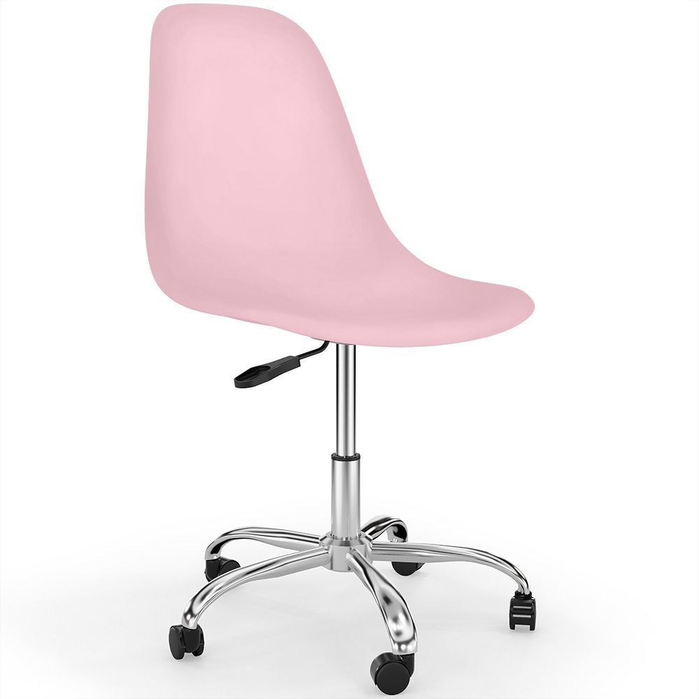 Chaise de bureau à roulettes - Chaise de bureau pivotante - Denisse image 8