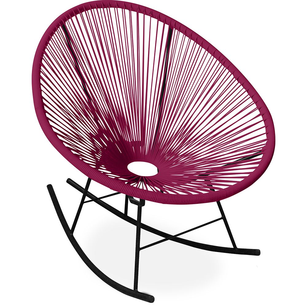 Chaise d'extérieur - Chaise à bascule de jardin - Nouvelle édition - Acapulco image 8