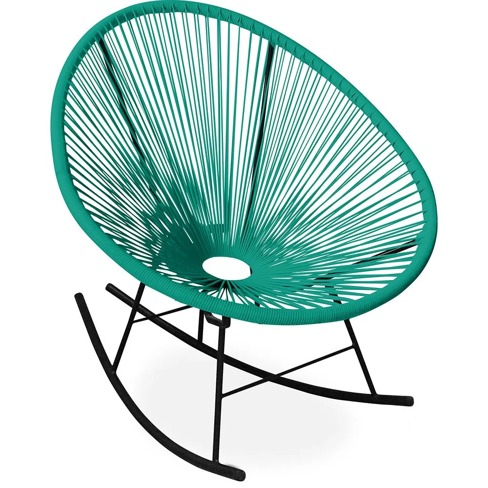 Chaise d'extérieur - Chaise à bascule de jardin - Nouvelle édition - Acapulco image 8