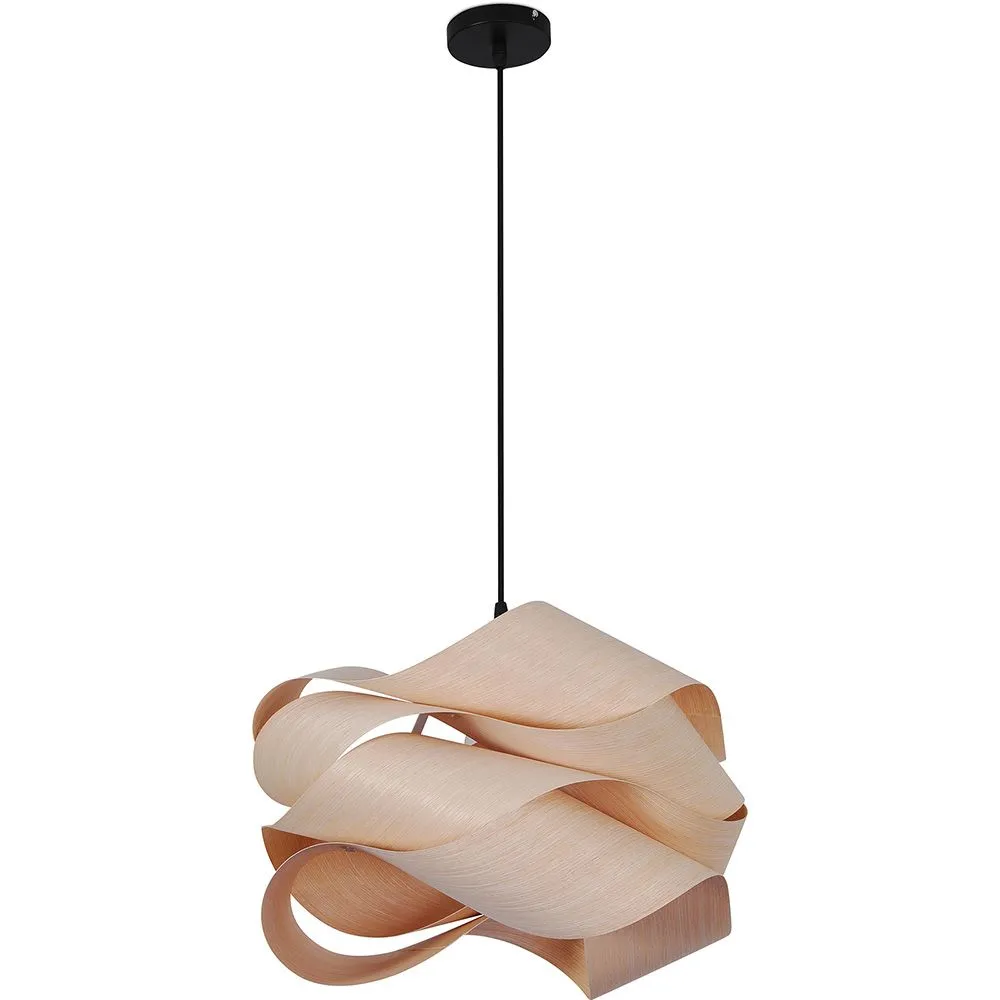 Lampe de plafond en bois - Lampe suspendue design - Nova image 8