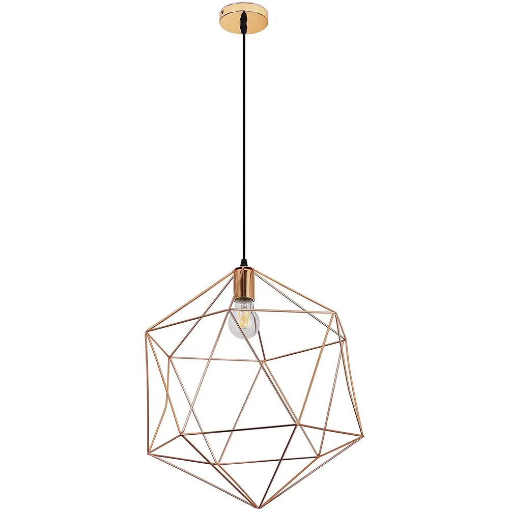 Lampe de plafond - Lampe suspendue au design vintage - Lara image 8