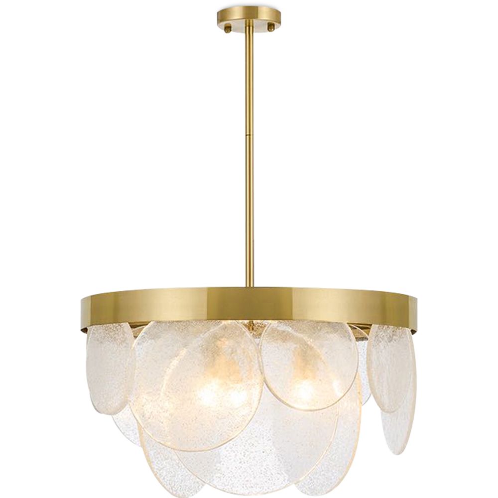  Lampe de plafond à disques en cristal - Lampe suspendue design - Luna image 8