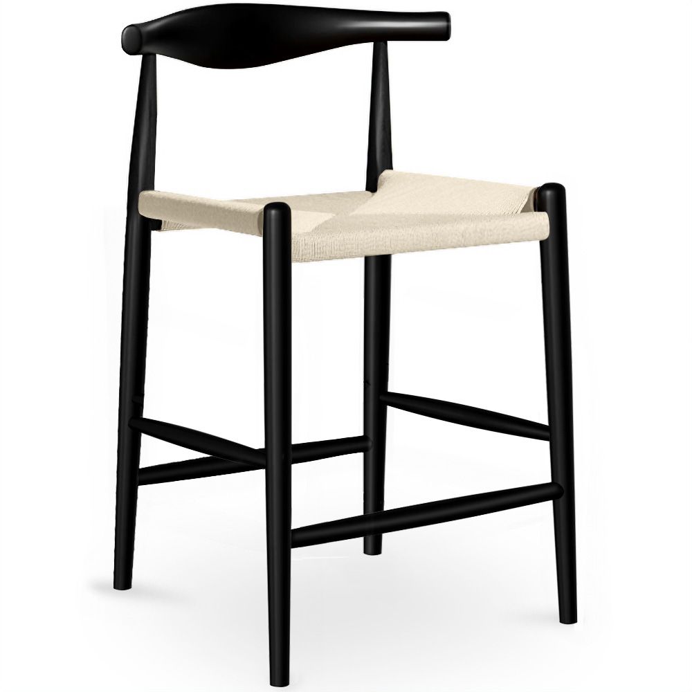 Tabouret en bois design Boho Bali - 65cm - Elb image 8